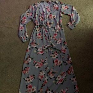 Floral print dress